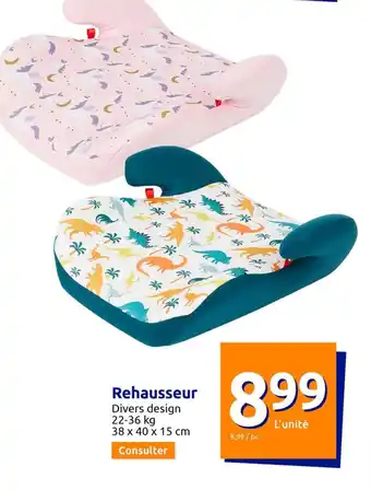 Action Rehausseur offre