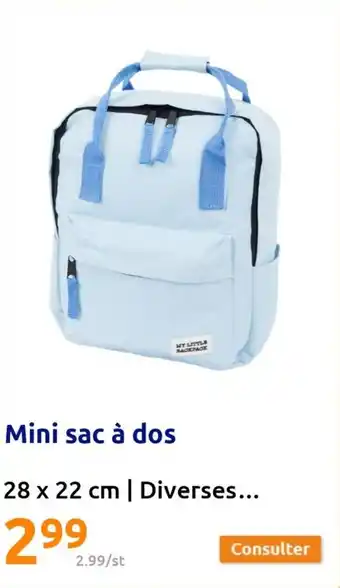Action Mini sac à dos offre