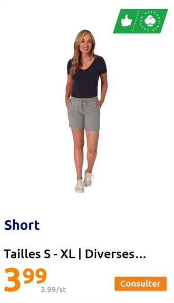 Action Short offre