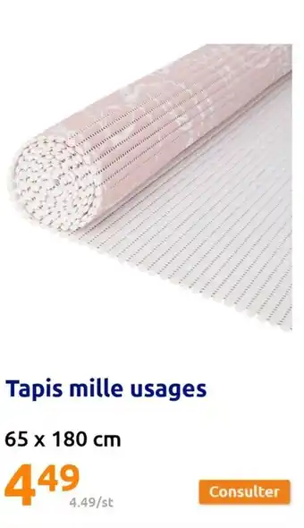 Action Tapis mille usages offre