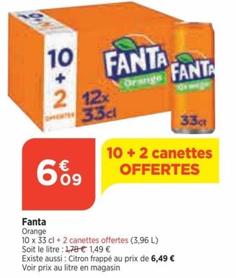 Bi1 Fanta Orange offre