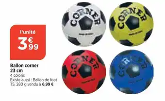 Ballon corner 23 cm