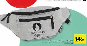 Carrefour Sac banane des Jeux Olympiques de Paris 2024 offre