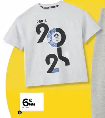 Carrefour a./T-shirt enfant des Jeux Olympiques de Paris 2024 offre