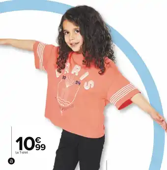 Carrefour a./T-shirt enfant des Jeux Olympiques de Paris 2024 offre