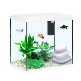 Truffaut Aquadisio - aquarium aqua sarawak, blanc - 25 litres offre