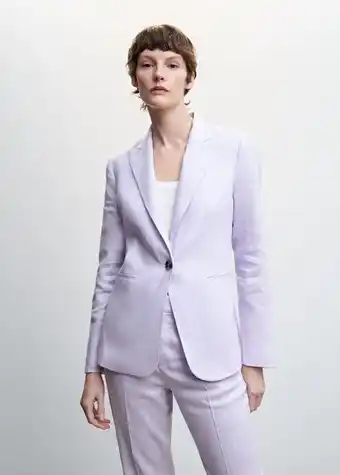 Veste costume 100 % lin
