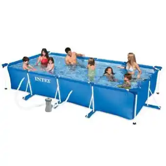 Provence Outillage Piscine tubulaire rectangulaire 4,50 x 2,20 x 0,84 m intex offre