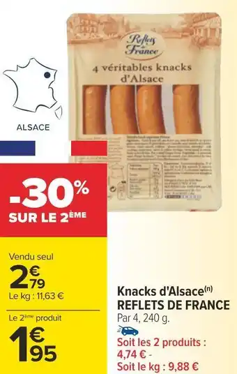 Reflets de france knacks d'alsace