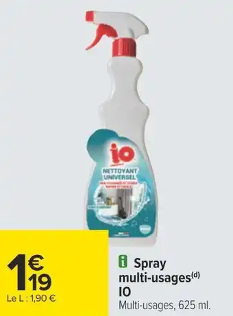 Carrefour Io spray multi-usages(d) offre