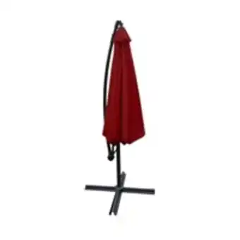E.Leclerc Brico Parasol déporté molokai carré 2,7x2,7m terracotta + housse offre