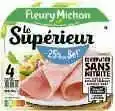 Petit Casino JAMBON LE SUPÉRIEUR CONSERVATION SANS NITRITE -25% DE SEL offre
