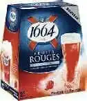 Petit Casino BIÈRE BLANCHE 4,5% VOL. FRUITS ROUGES offre