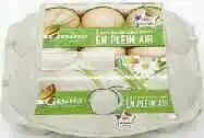 Spar OEUFS FRAIS DE POULES ÉLEVÉES EN PLEIN AIR CALIBRE GROS offre