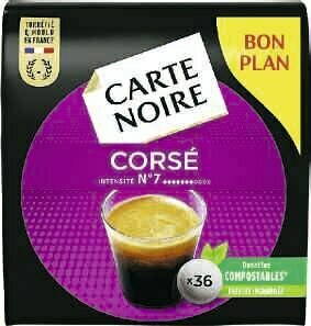 Spar DOSETTES CAFÉ CORSÉ INTENSITÉ N°7 offre