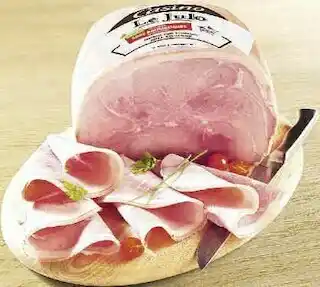 Spar JAMBON CUIT SUPÉRIEUR AVEC COUENNE PORCS ÉLEVÉS SANS ANTIBIOTIQUES DÈS LA NAISSANCE LE JULO offre