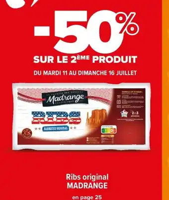 Ribs original MADRANGE en page 25