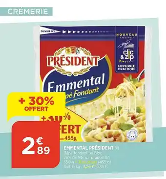 Bi1 Emmental Président offre
