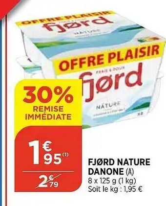 Bi1 Fjørd Nature Danone offre