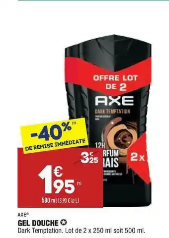 ALDI Gel Douche Axe offre
