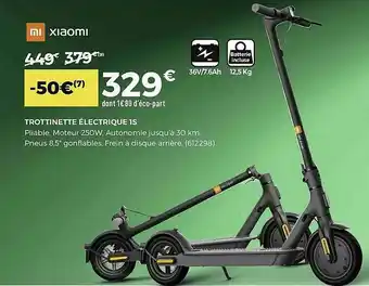 Trottinette électrique 1s Xiaomi