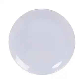Assiette à dessert en verre violet