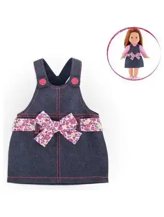 KIABI Vêtement pour poupée ma corolle : robe salopette en jean offre