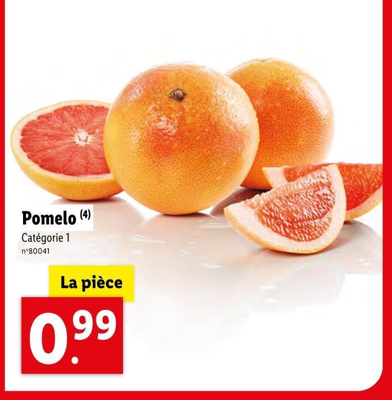 Promo Pomelo chez Lidl