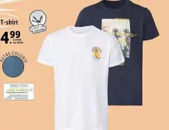 Lidl Livergy t-shirt offre