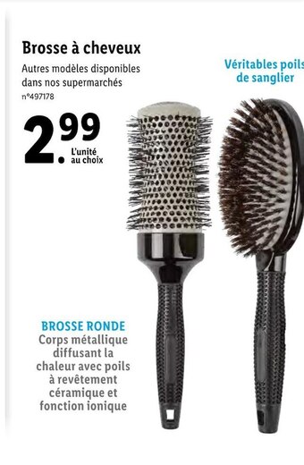 Lidl Brosse à cheveux offre