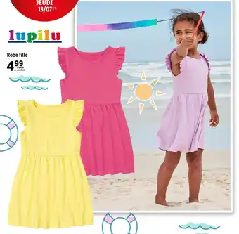 Lidl Lupilu robe fille offre