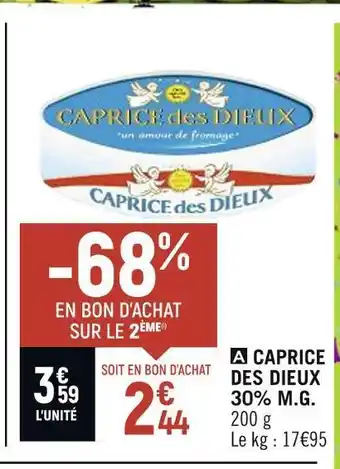 Caprice des dieux caprice des dieux 30% m.g.