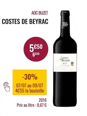 Nicolas Costes de beyrac aoc buzet offre