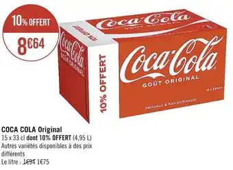Casino Supermarchés Coca cola coca cola original offre