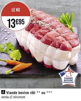 Casino Supermarchés Viande bovine rôti offre
