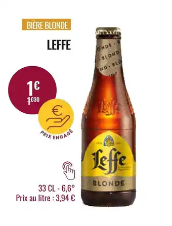 Nicolas Leffe bière blonde offre