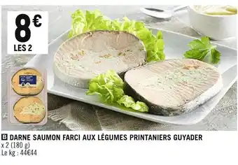 Spar Darne saumon farci aux légumes printaniers offre