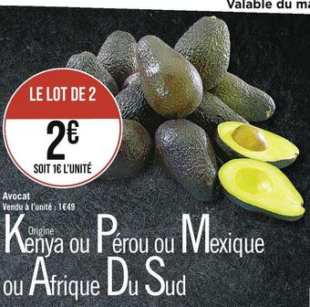 Casino Supermarchés Avocat offre