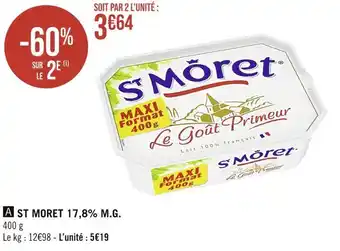 St moret st moret 17,8% m.g.
