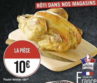 Casino Supermarchés Poulet fermier rôti offre