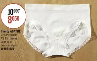 Sans complexe shorty agathe