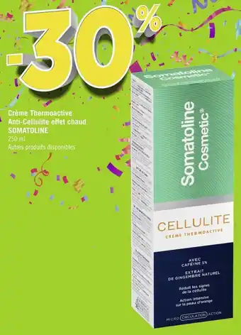 Somatoline crĂšme thermoactive anti-cellulite effet chaud