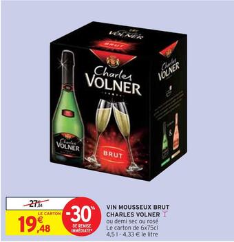 Charles volner vin mousseux brut
