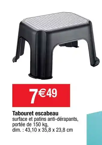 Cora x Carrefour Tabouret escabeau offre