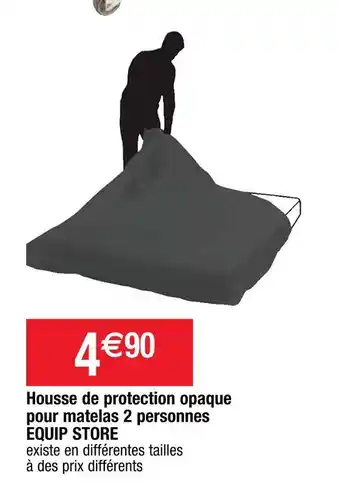 Cora x Carrefour Equip store housse de protection opaque pour matelas 2 personnes offre