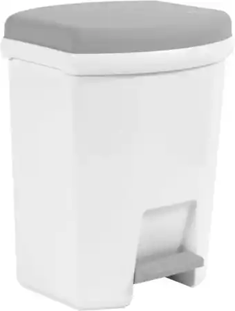 Match Eda poubelle d’appartement avec pédale 27 litres offre