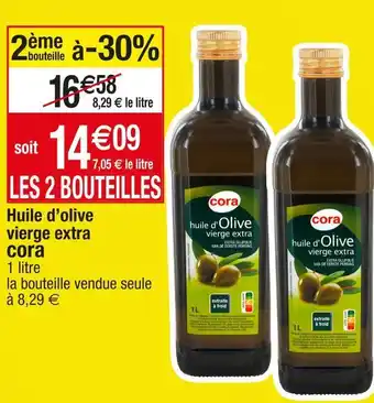 Cora x Carrefour Cora huile d’olive vierge extra offre
