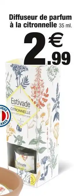 Bazarland Estivade diffuseur de parfum à la citronnelle offre