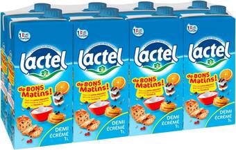 Match Lactel lait uht demi-écrémé offre
