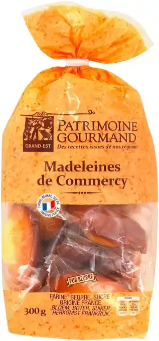 Match Patrimoine gourmand madeleines de commercy offre
